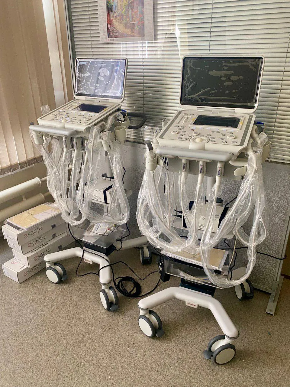 В детскую больницу Люберец поступило пять новых аппаратов УЗИ