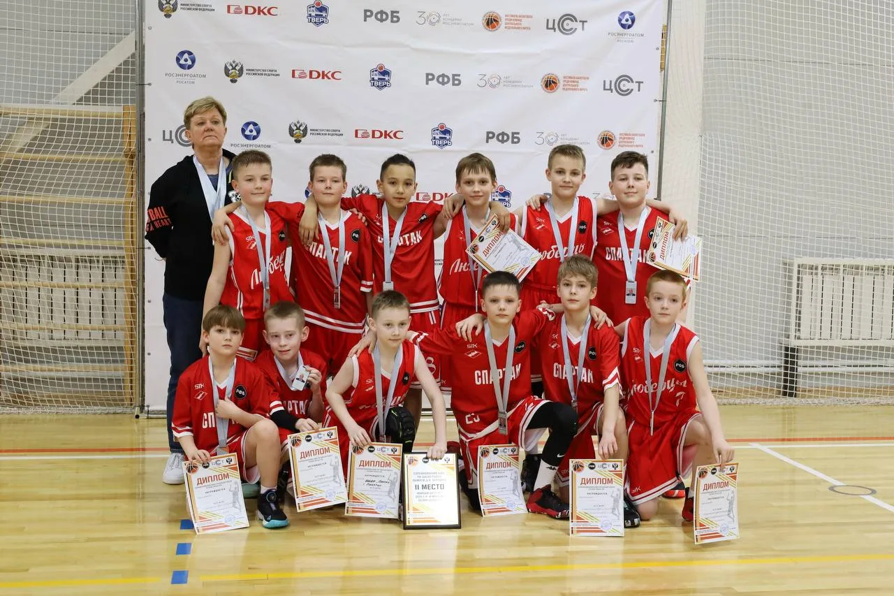 Спортсмены Люберец завоевали серебро первенства Центрального федерального округа по баскетболу