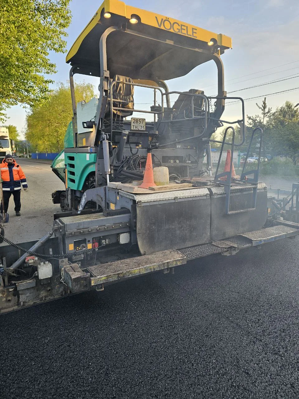 Новое асфальтовое покрытие появилось на шести улицах Люберец