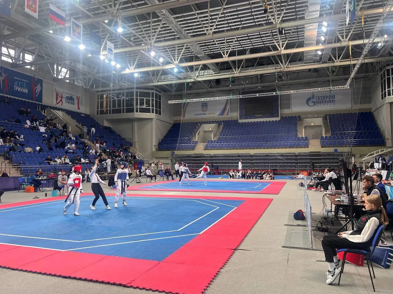 Всероссийские соревнования среди студентов по тхэквондо ВТФ проходят в Люберцах