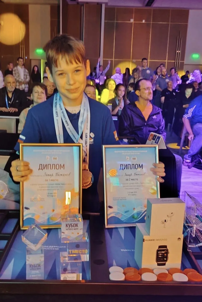 Люберчанин выиграл «Кубок Черного моря» по коротким нардам