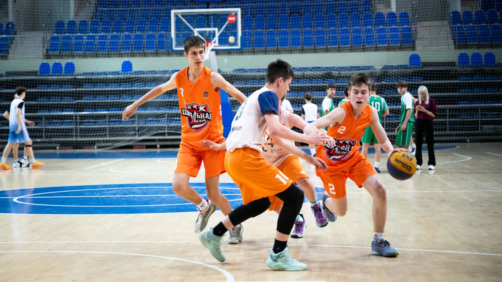 Серебряную медаль Президентских спортивных игр завоевали люберецкие баскетболистки