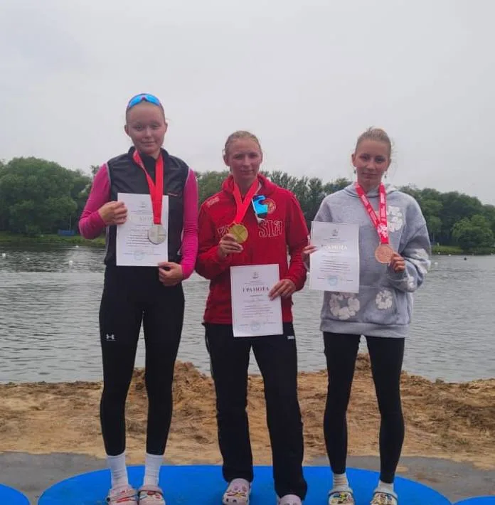 Спортсмены Люберец завоевали две бронзовые медали по гребле на байдарках и каноэ