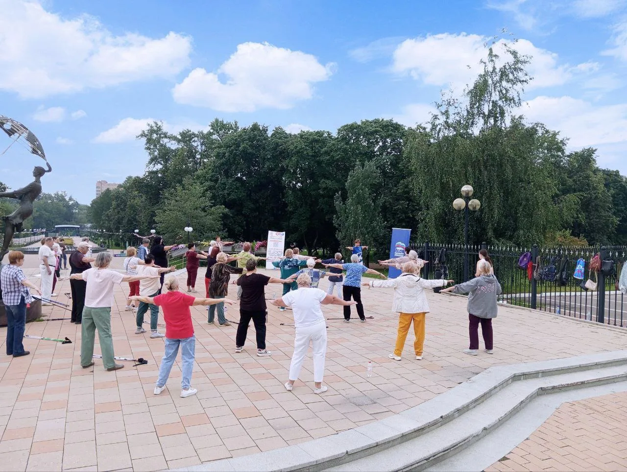 Более 30 долголетов Люберец приняли участие в мастер-классе по суставной гимнастике