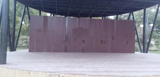 В парке Люберец отремонтировали сцену