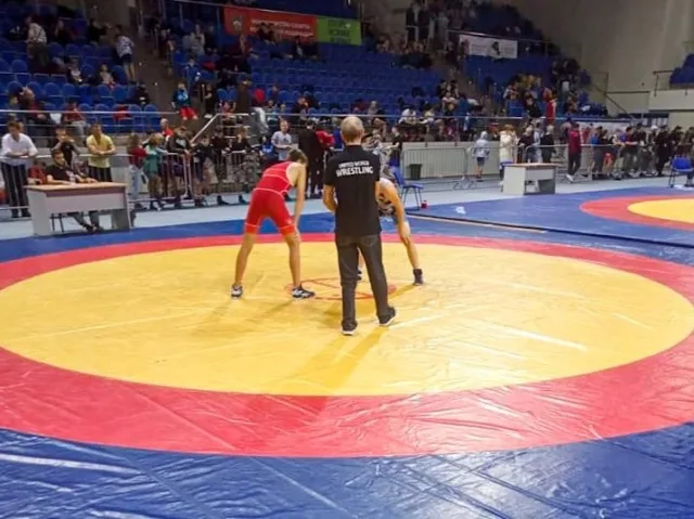 Спортсмен Люберец стал серебряным призером памятного турнира по греко-римской борьбе