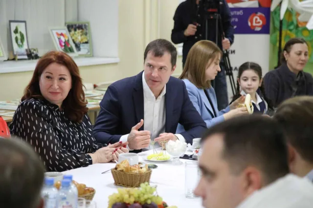 Владимир Волков встретился с семьями мобилизованных из Люберец