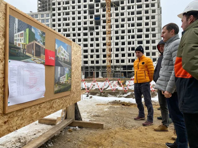 В Люберцах началось строительство детского сада на 170 мест