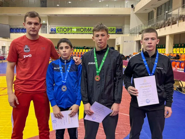 Спортсмены Люберец завоевали 3 медали на турнире по греко-римской борьбе