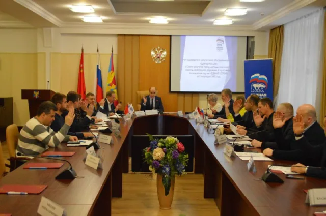 В Люберцах состоялось заседание фракции «Единая Россия» в Совете депутатов