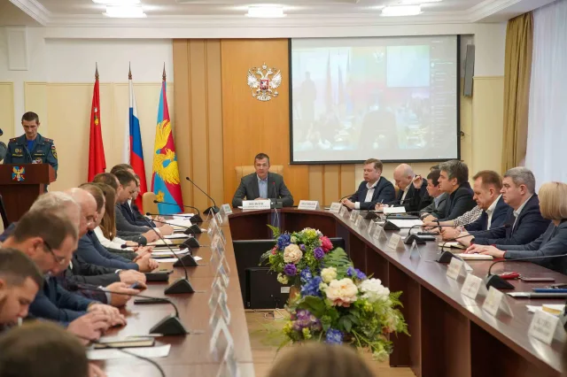 Владимир Волков провел оперативное совещание в Люберцах