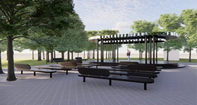 Концепция благоустройства Наташинского парка в Люберцах предусматривает три зоны