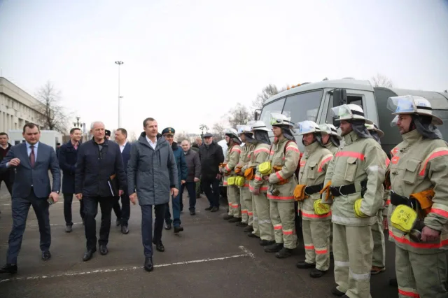 Владимир Волков проверил готовность Люберец к пожароопасному периоду