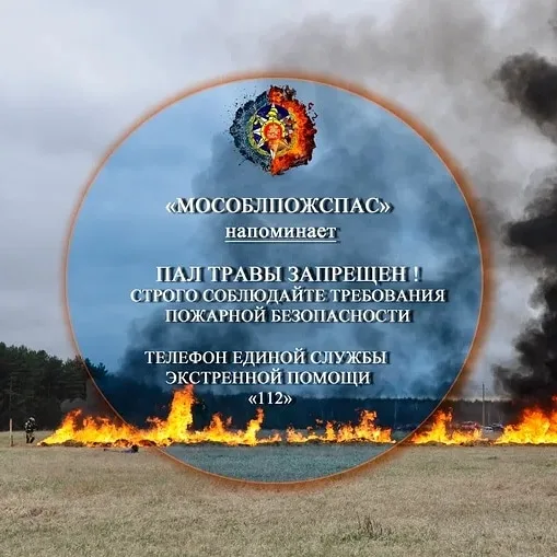 Жителей Люберец просят соблюдать правила пожарной безопасности во время отдыха на природе