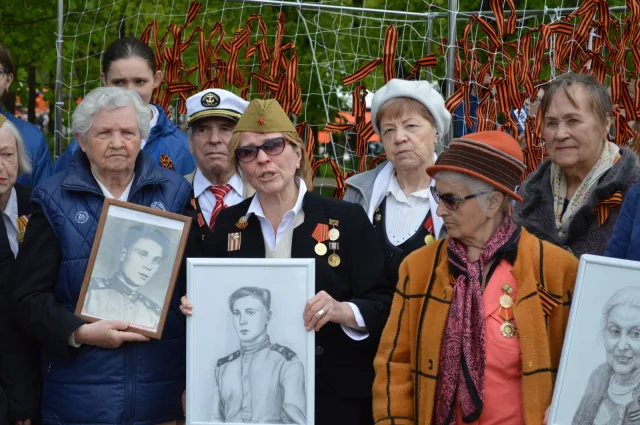 Региональная акция «Лица Героев» состоялась сегодня в Люберцах