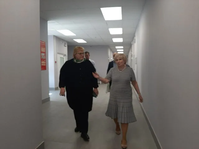 Лидия Антонова оценила качество ремонта техникума Люберец