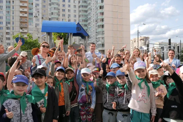 Владимир Волков принял участие в открытии новой губернаторской площадки в Люберцах
