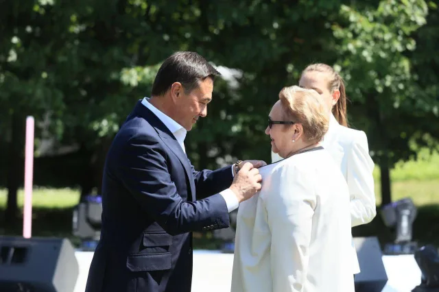 Воробьев вручил врачу Люберец орден «За заслуги перед Московской областью» III степени