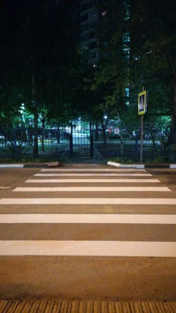 За полгода в Люберцах восстановили разметку более чем на 460 пешеходных переходах