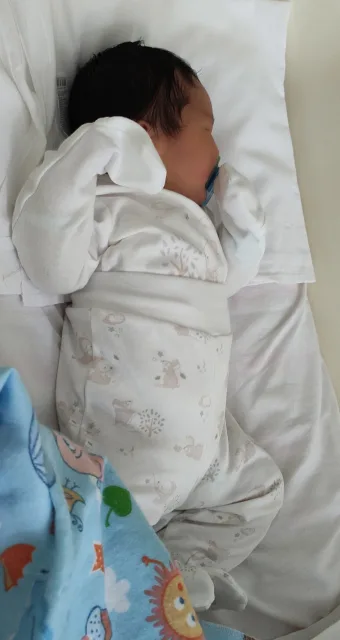 В роддоме Люберец на свет появился мальчик с богатырским весом