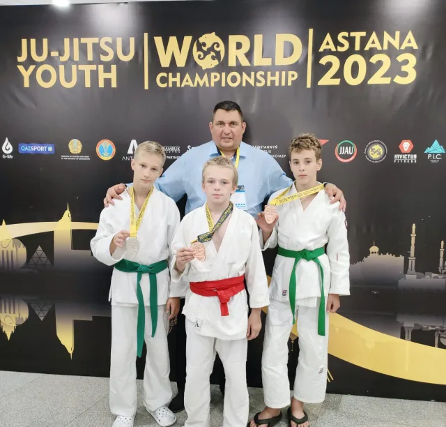 Спортсмены Люберец завоевали три медали на Кубке мира по джиу-джитсу
