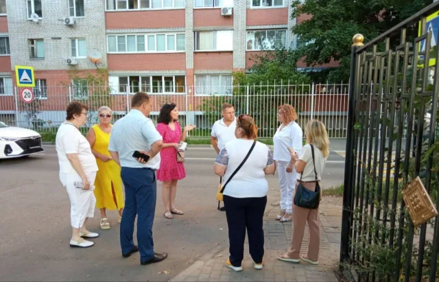 Тротуар у школы Люберец отремонтируют до 1 сентября