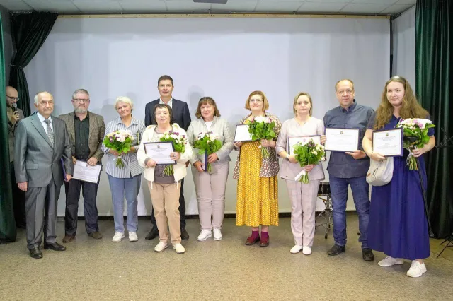 Владимир Волков вручил грамоты создателям книги «Летопись Люберецких столетий