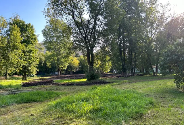 В поселке Люберец снесли заброшенное нежилое здание