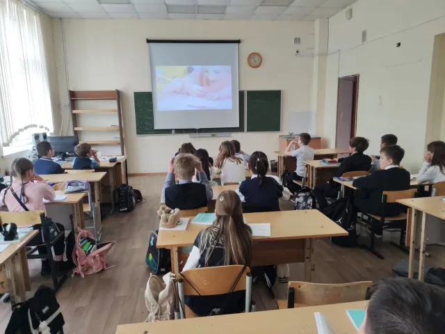 В Люберцах с начала сентября провели 289 киноуроков в школах