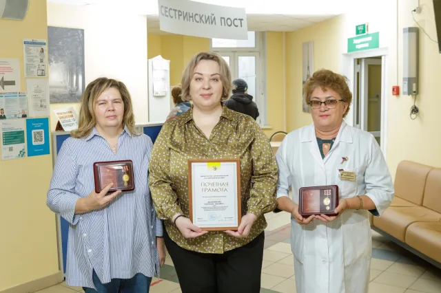 Три медработника из Люберец получили высокие государственные награды