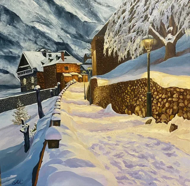 Ценители живописи смогут посетить выставку картин о зиме в галерее Люберец