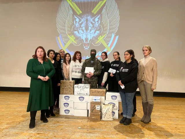 Делегация из Люберец передала военнослужащим гуманитарную помощь