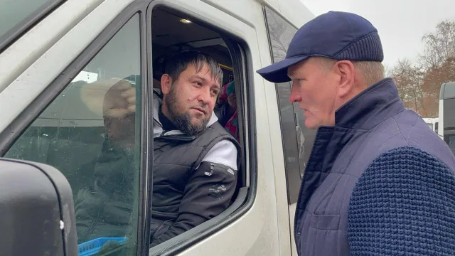 Дмитрий Дениско проверил работу маршрута общественного транспорта в Люберцах