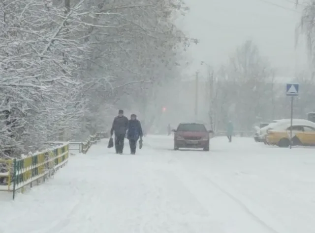 В ближайшие часы в Московской области ожидается сильный снегопад