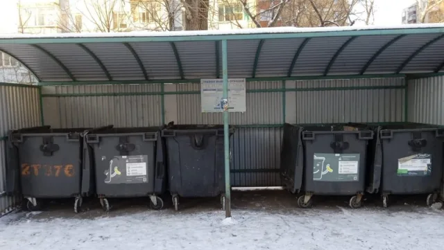 За праздники с контейнерных площадок Люберец вывезли более  67,5 тыс. кубометров мусора
