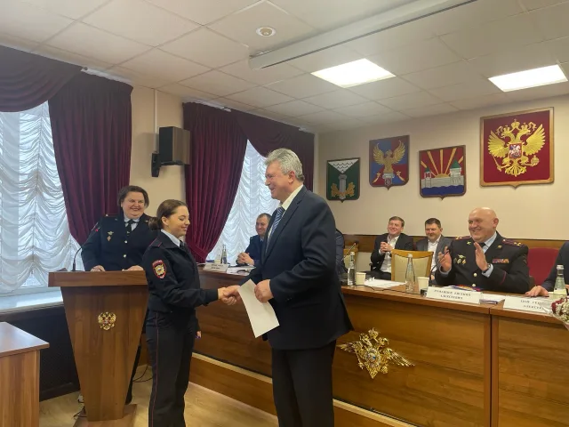В МУ МВД России «Люберецкое» подвели итоги работы управления за 2023 год