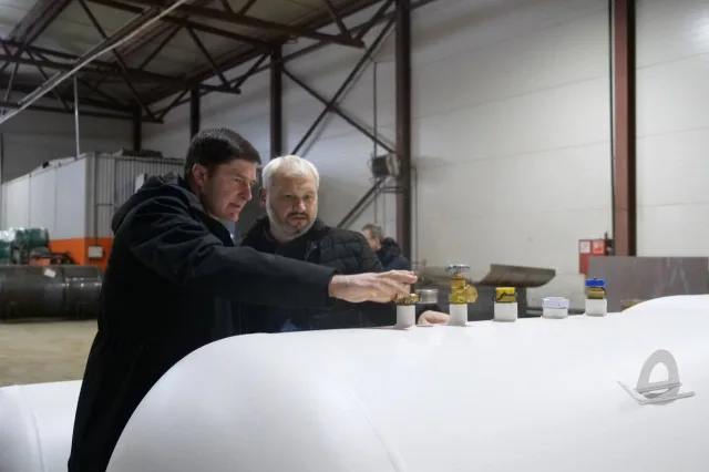 Владимир Волков ознакомился с компанией Люберец, разрабатывающей системы газоснабжения