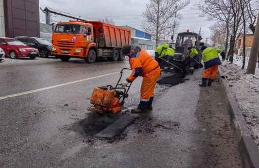 За неделю в Люберцах на дорогах заделали 178 ям