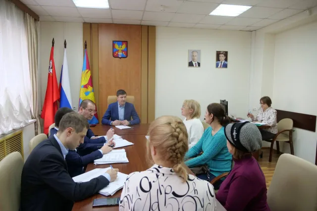 Владимир Волков провел личный прием жителей Люберец