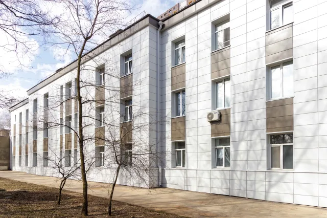 В Люберцах завершили ремонт фасада главного корпуса Ухтомской больницы