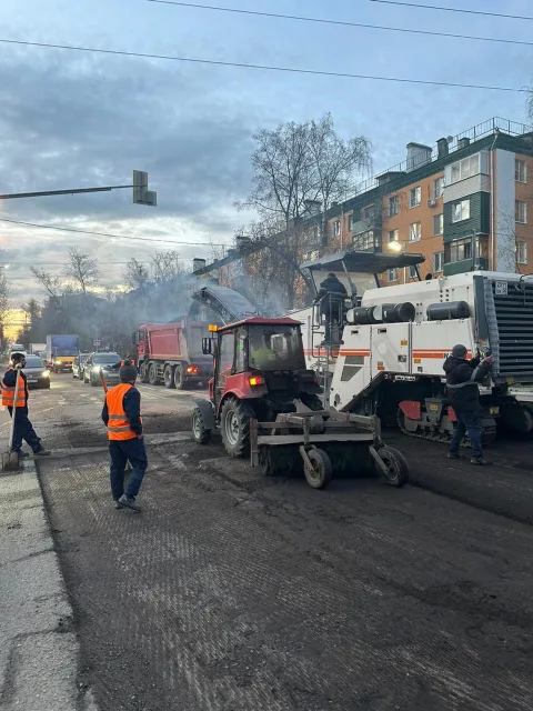 В Люберцах начался текущий ремонт дорог