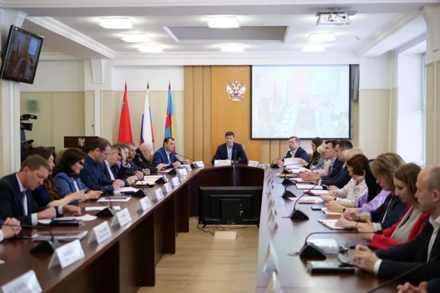 Владимир Волков провел оперативное совещание в Люберцах