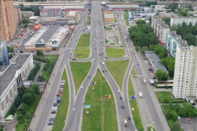 Разделительный газон на Комсомольском проспекте выбрали люберчане в рамках всероссийского онлайн-голосования 