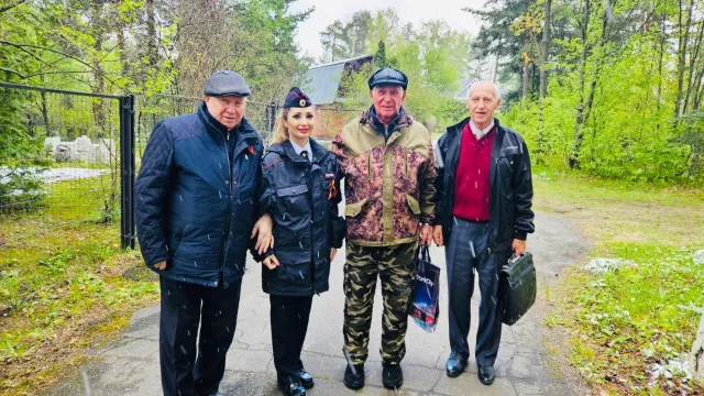 Полицейские в Люберцах присоединились к акции «Я помню! Я горжусь!»