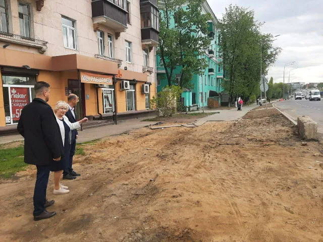 Лидия Антонова проконтролировала ремонта дорог в Люберцах