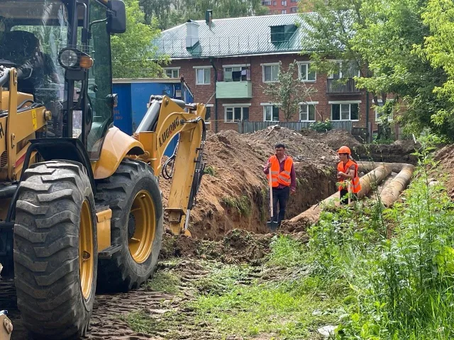 Более 2,7 тысячи метров трубопровода отремонтируют до конца лета в поселке Люберец