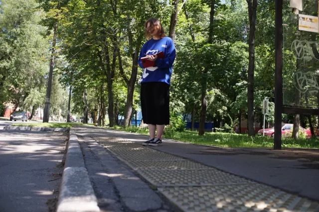 Партийцы проверили городскую среду Люберец на доступность для маломобильных граждан