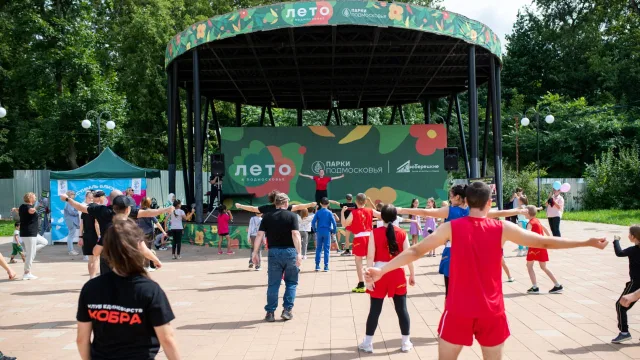 Чемпионы провели тренировку по ушу в Люберцах