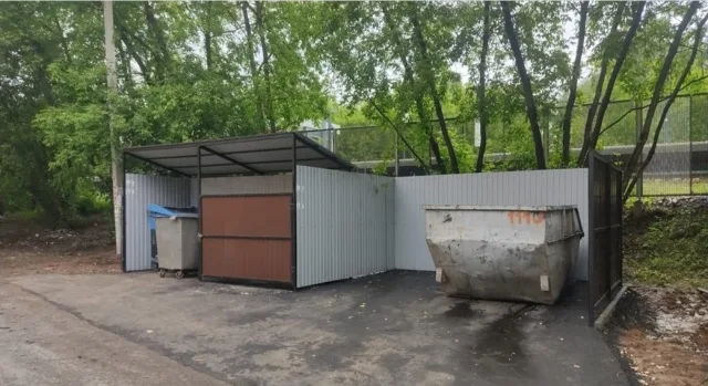 Работы по модернизации 10 контейнерных площадок провели в поселке Люберец