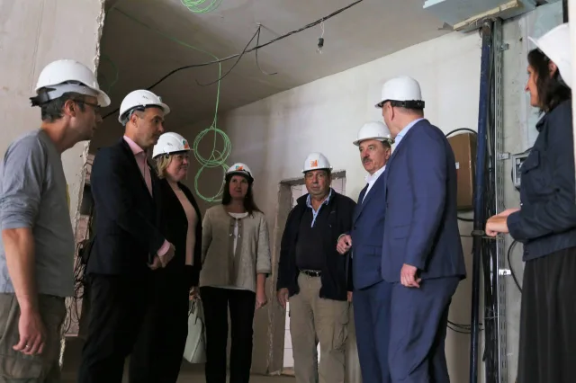 Владимир Ружицкий проверил ход строительства детского сада в п. ВУГИ